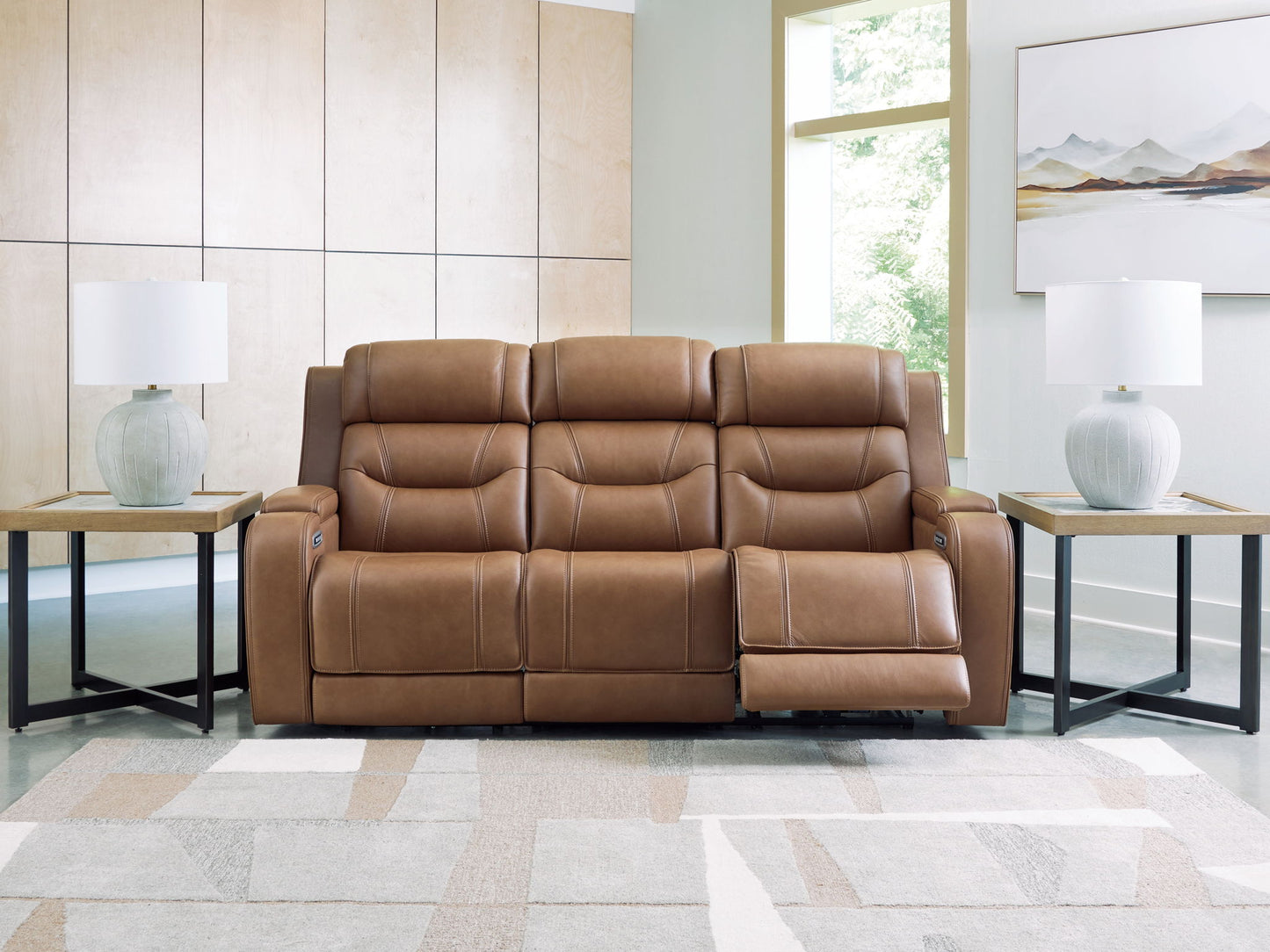Knightington - Power Reclining Sofa With Audio Seating - Hornell Furniture Outlet