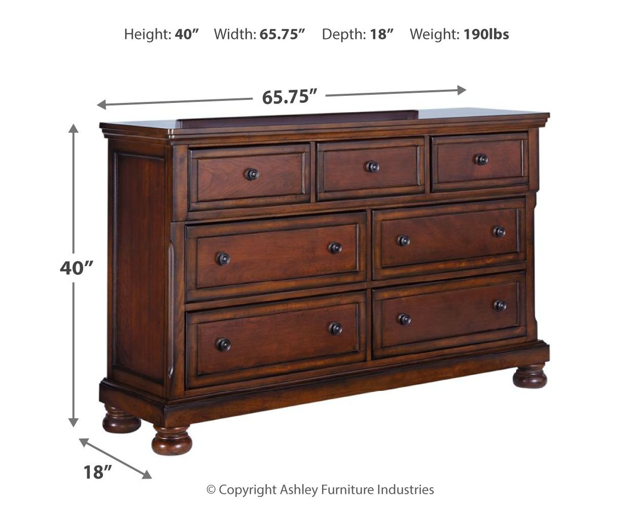 Porter - Dresser, Mirror - Hornell Furniture Outlet