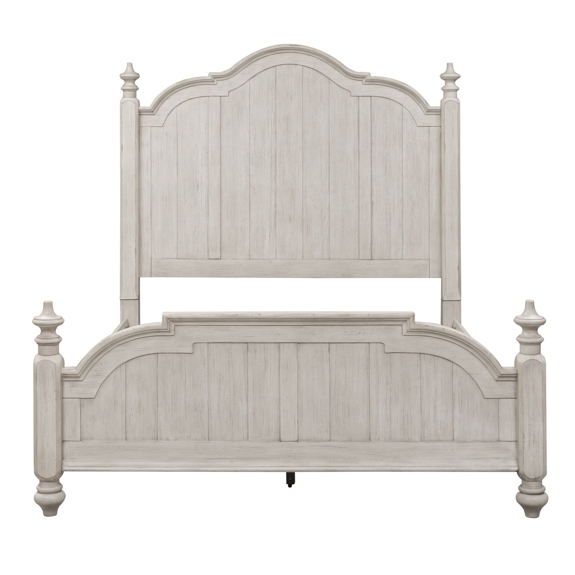 Farmhouse Reimagined - Poster Bed, Dresser & Mirror - Hornell Furniture Outlet