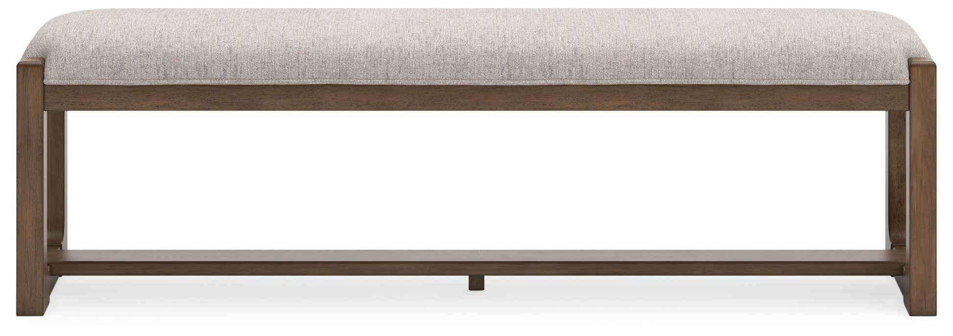 Cabalynn - Oatmeal / Light Brown - Large Uph Dining Room Bench - Hornell Furniture Outlet