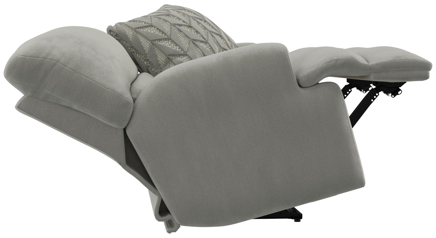 Renaldo - Power Recliner With Zero Gravity Recline - Stone - Hornell Furniture Outlet
