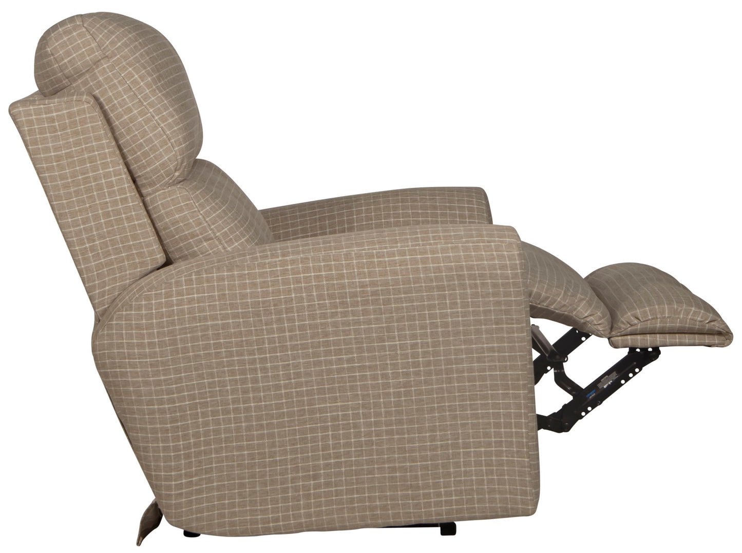 Justine - Lay Flat Extra Wide Recliner - Sandstone - Hornell Furniture Outlet