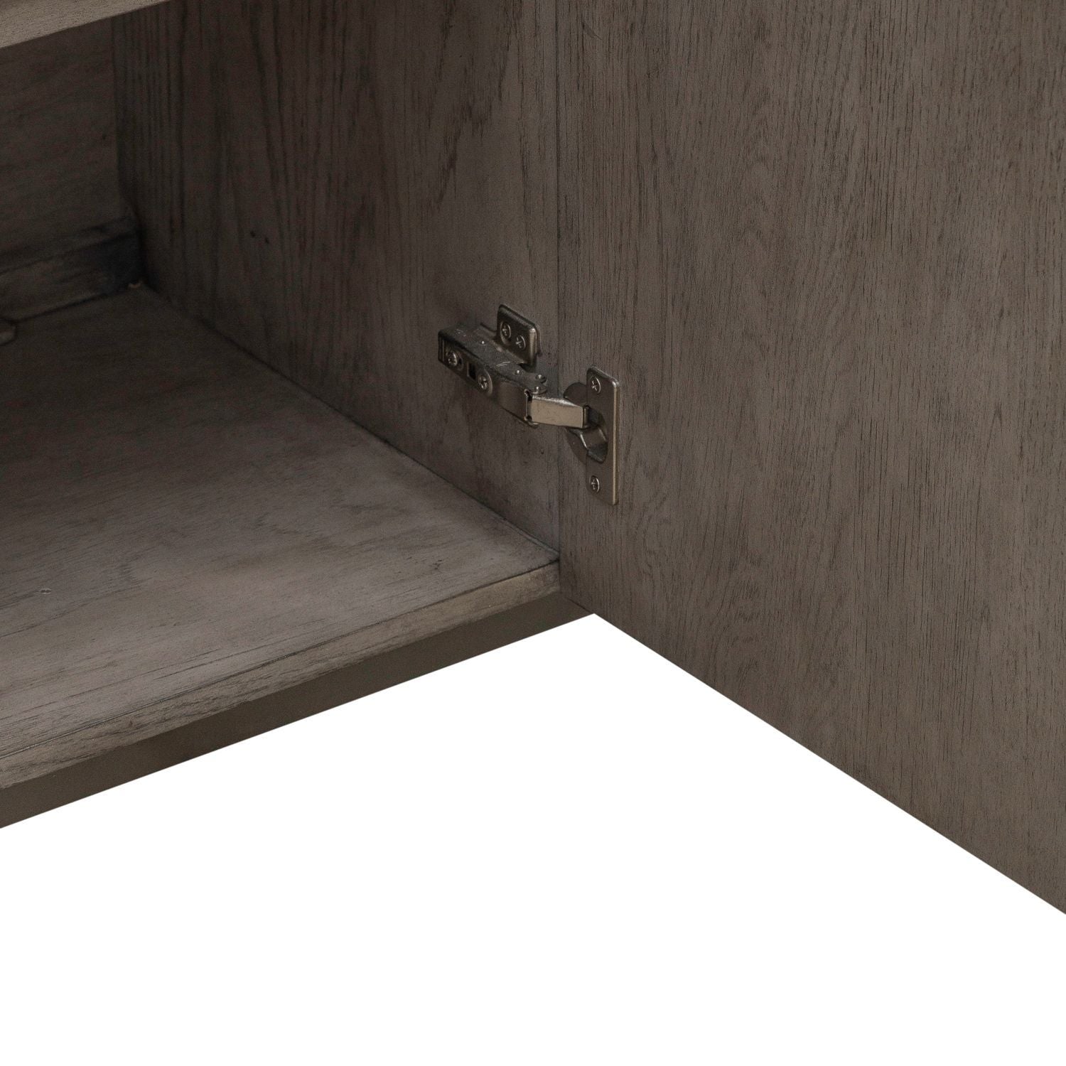 Pelicans Buff - 74" Accent TV Console - Gray - Hornell Furniture Outlet