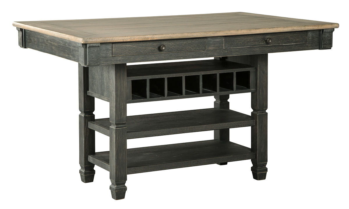 Tyler Creek - Counter Height Table Set - Hornell Furniture Outlet
