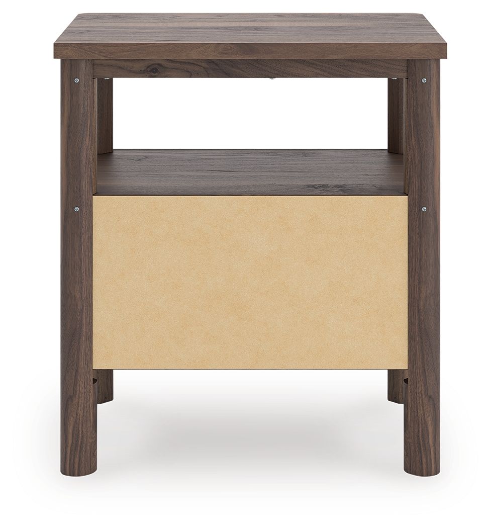 Pamytta - Brown - One Drawer Night Stand - Hornell Furniture Outlet