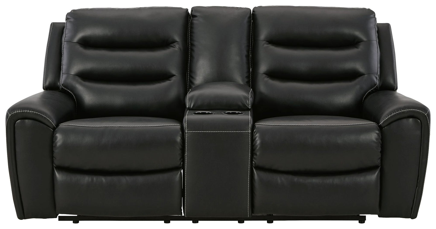 Warlin - Power Reclining Loveseat - Hornell Furniture Outlet