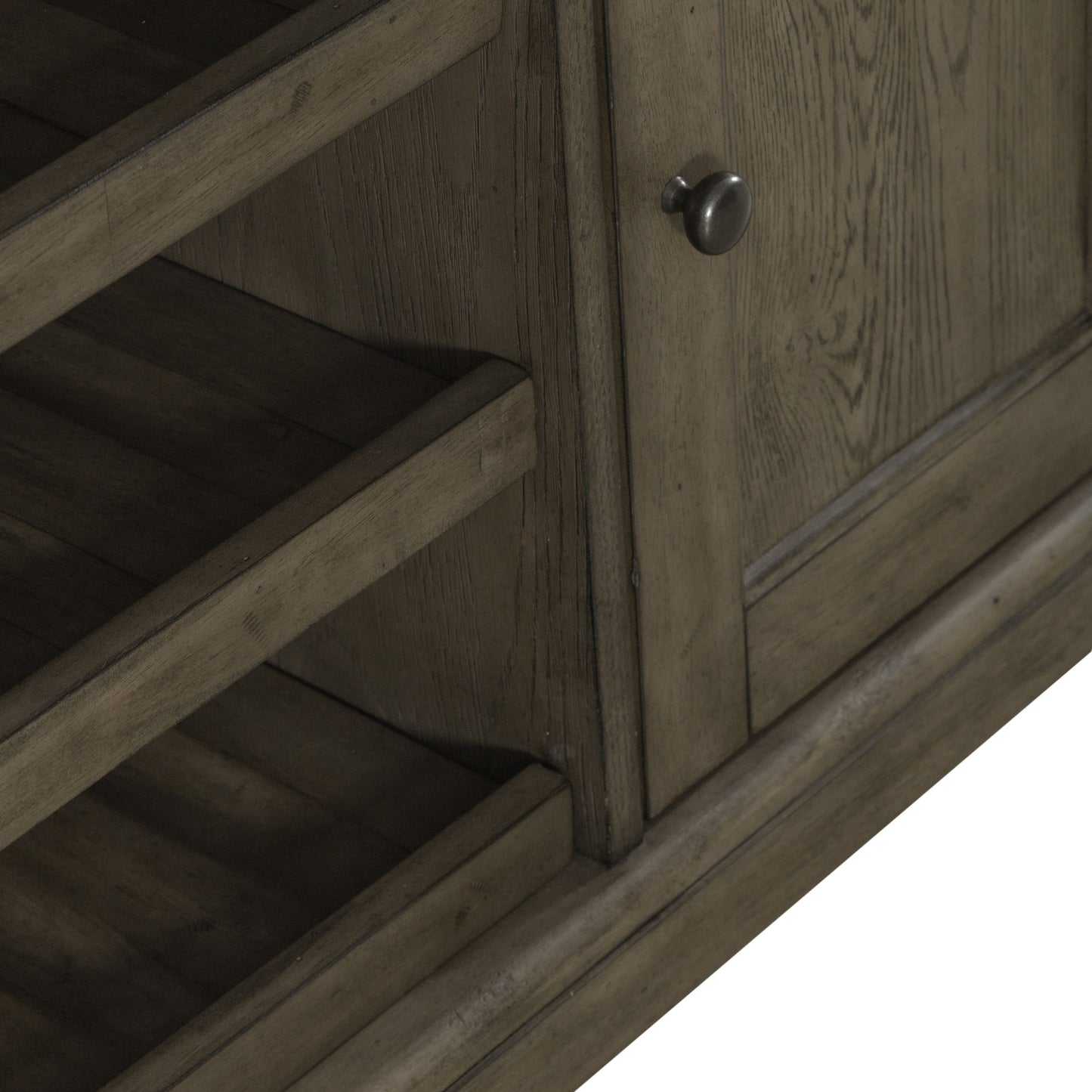 Americana Farmhouse - Buffet - Light Brown - Hornell Furniture Outlet