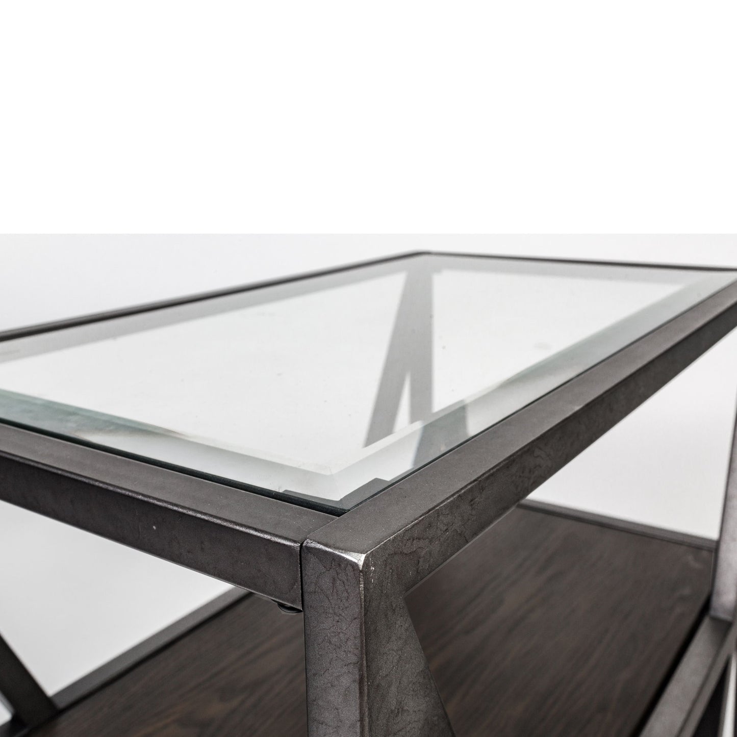 Arista - Rectangular Cocktail Table - Dark Gray - Hornell Furniture Outlet