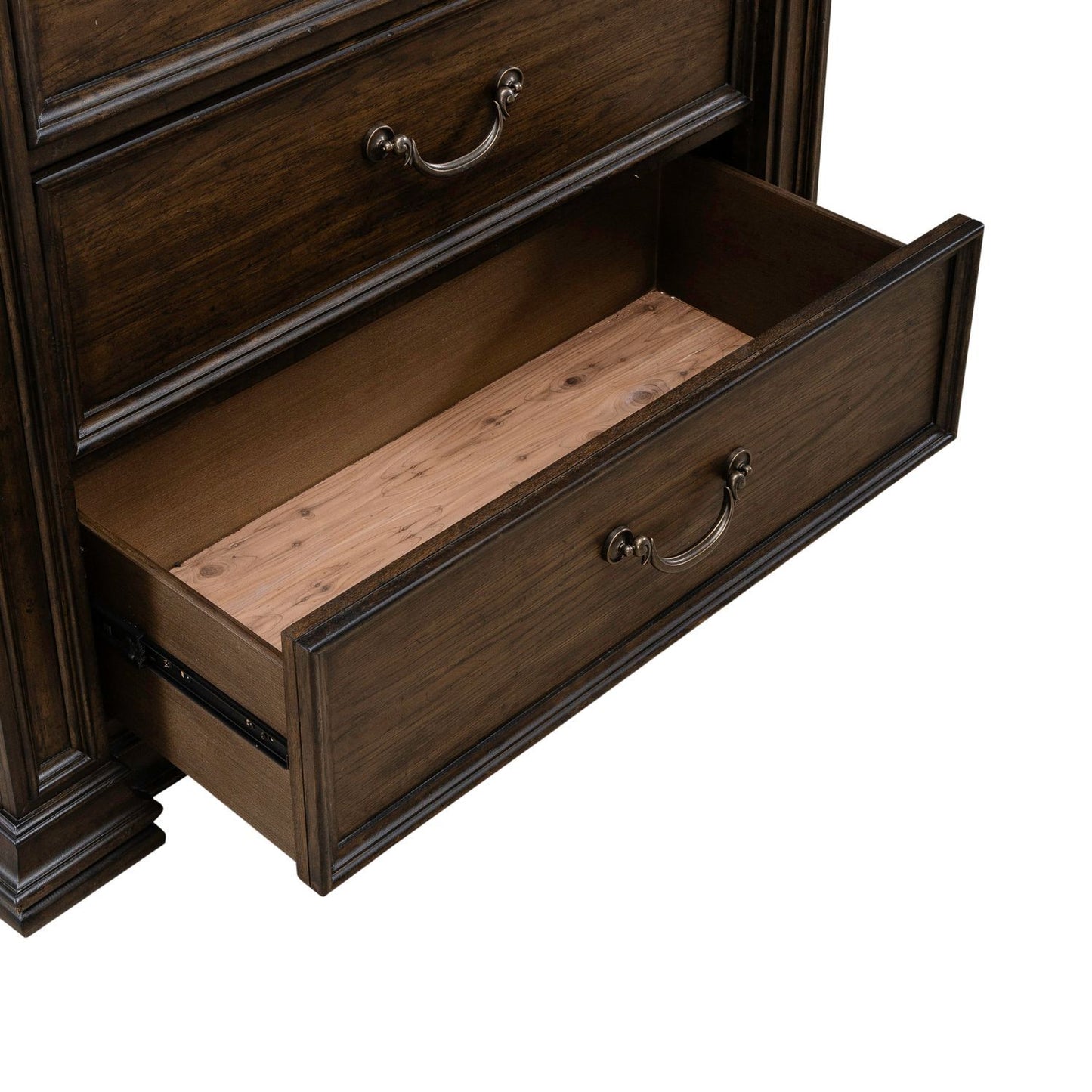 Provence Park - 6 Drawer Chest - Brown - Hornell Furniture Outlet