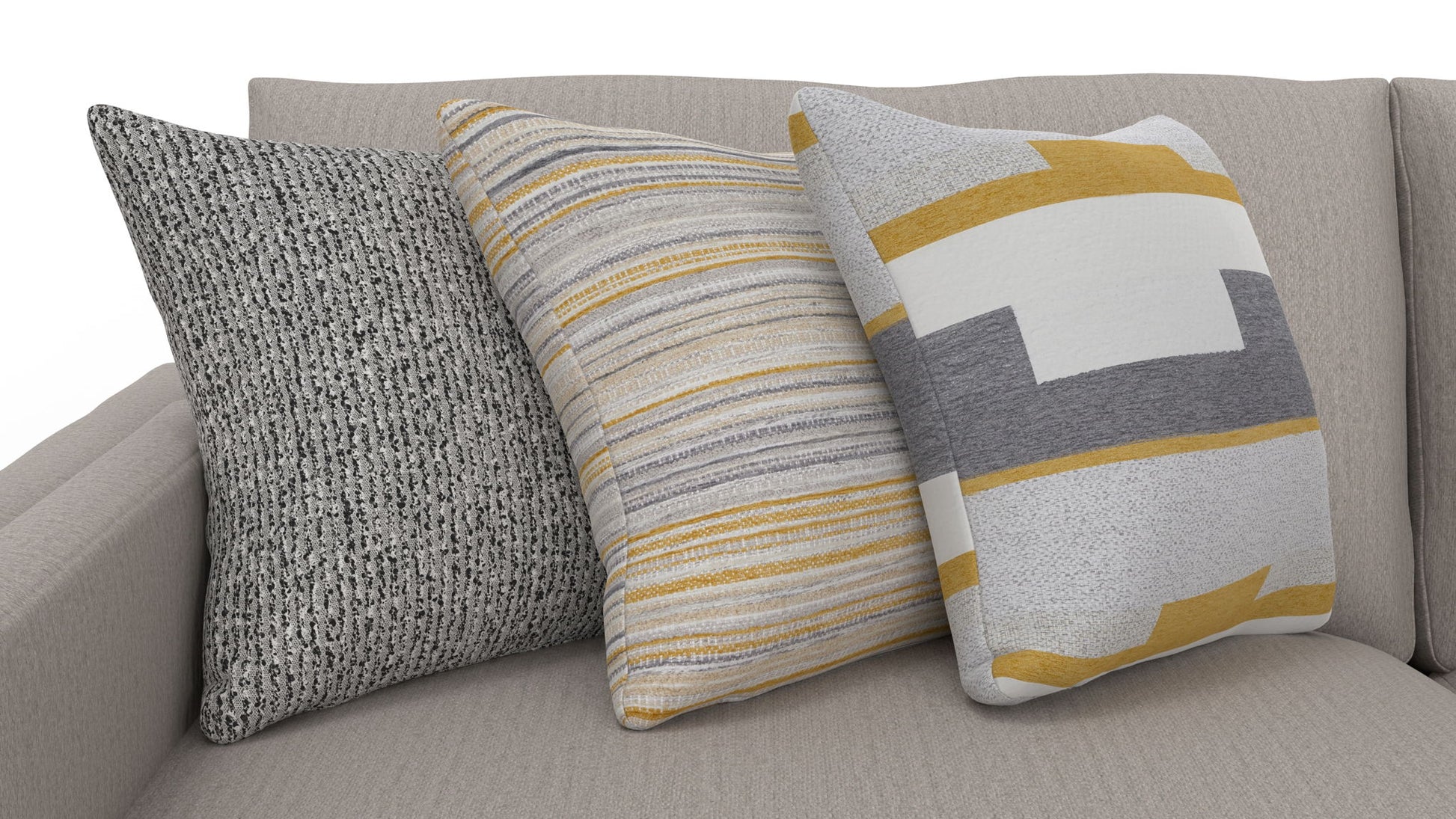 Trevor - Extra Deep Oversized Sofa With Included Storage Cocktail Ottoman - Hornell Furniture Outlet