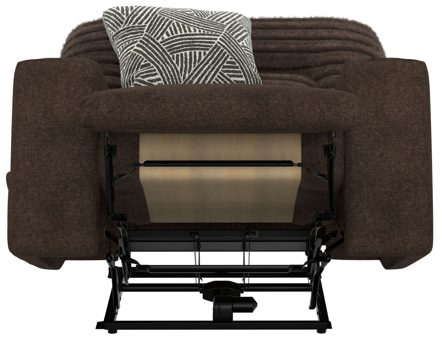 Zen - Power Recliner With CR3 Heat / Massage / Zero Gravity - Chocolate - Hornell Furniture Outlet
