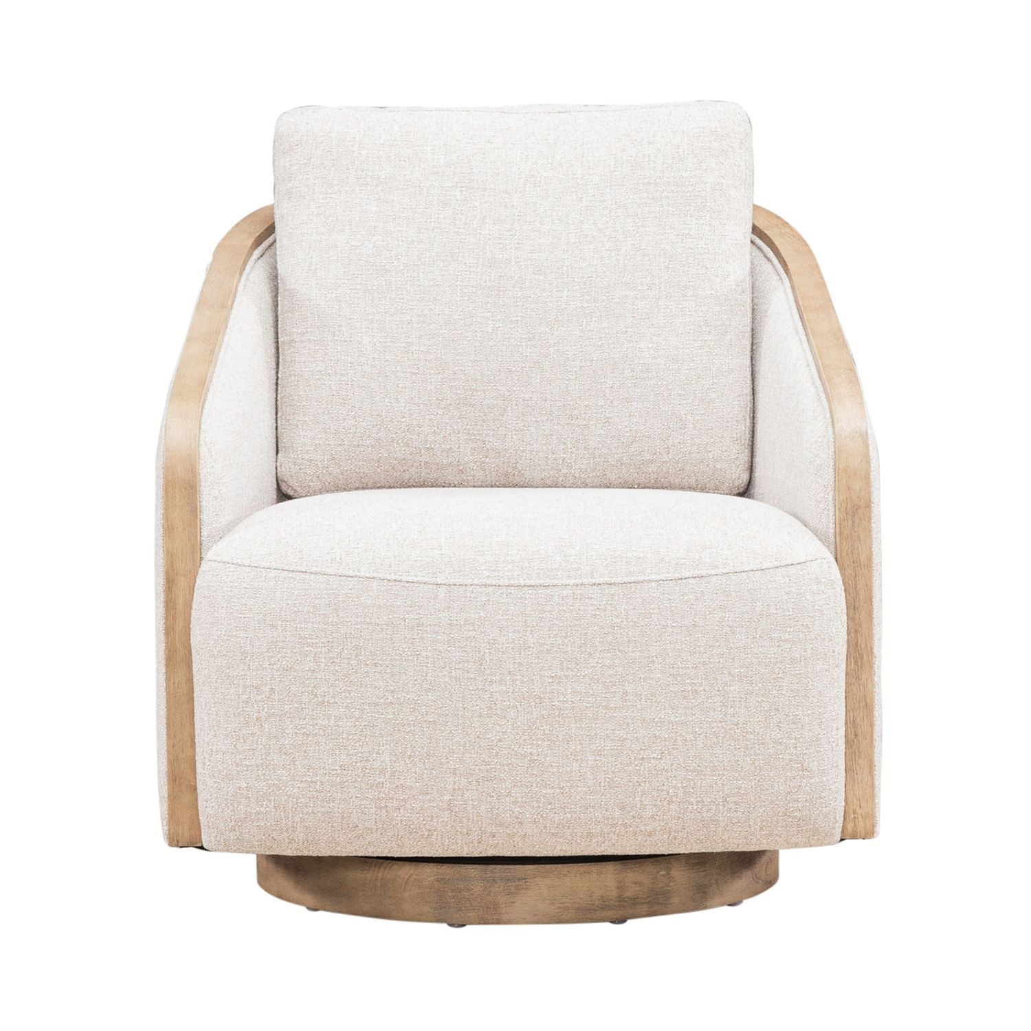 Nora - Upholstered Swivel Accent Chair - Hornell Furniture Outlet