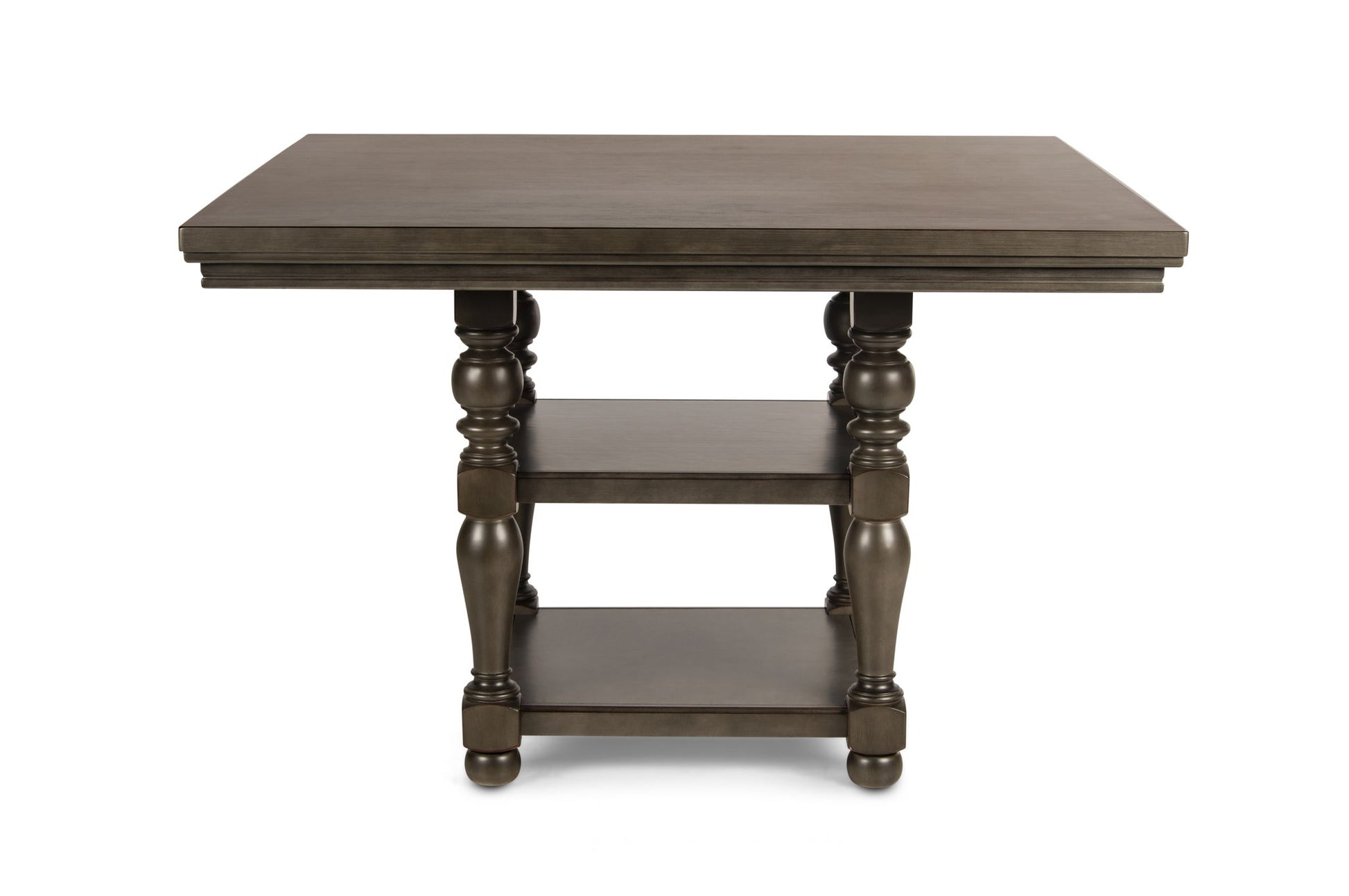 Caswell - Counter Table - Dark Gray - Hornell Furniture Outlet