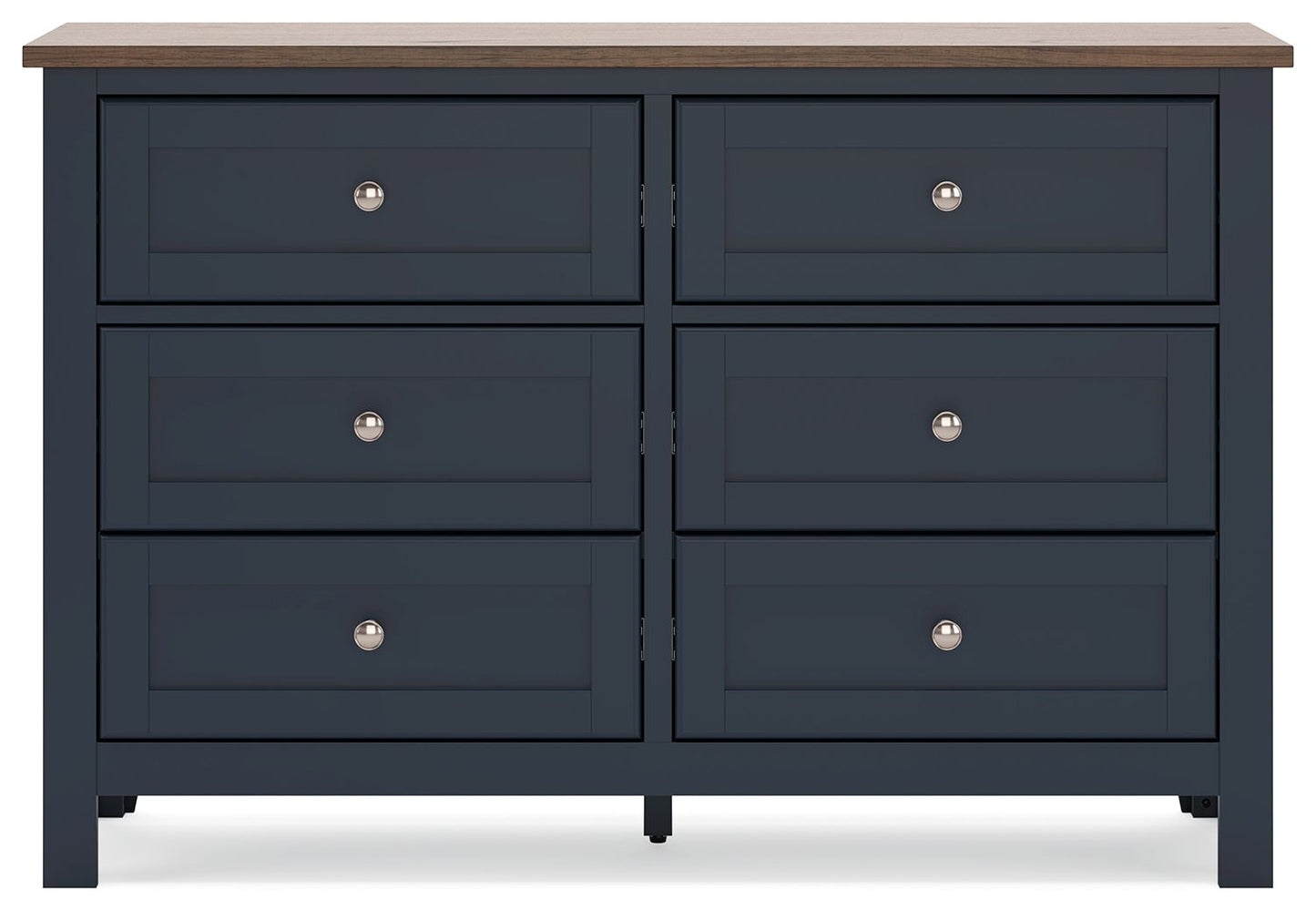 Landocken - Brown / Blue - Dresser - Hornell Furniture Outlet