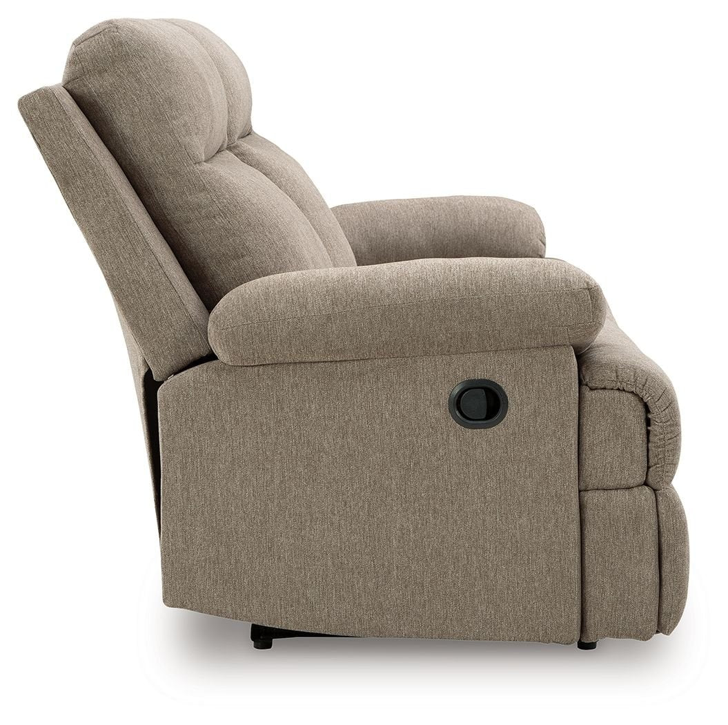 Side - Swipe - Reclining Sofa With Drop Down Table - Hornell Furniture Outlet