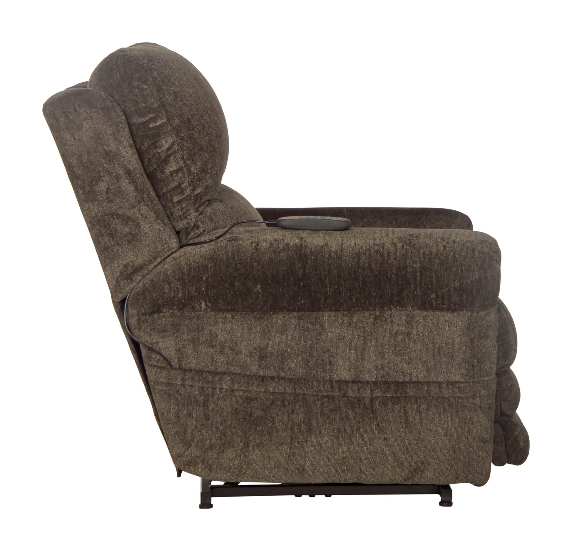 Warner - Power Headrest With Lumbar Power Lay Flat Recliner - Hornell Furniture Outlet