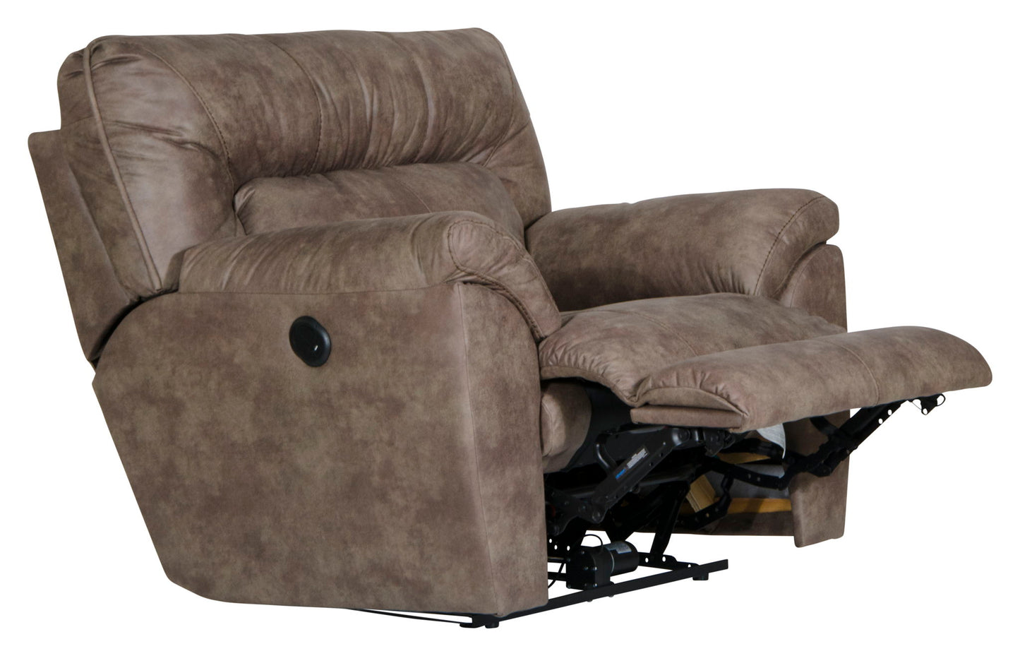 Hollins - Power Recliner - Coffee - Hornell Furniture Outlet