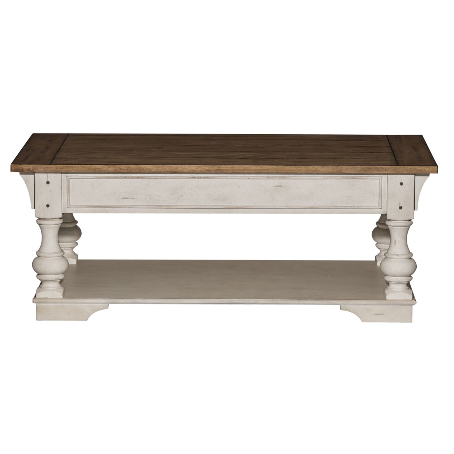 Morgan Creek - Cocktail Table - White - Hornell Furniture Outlet