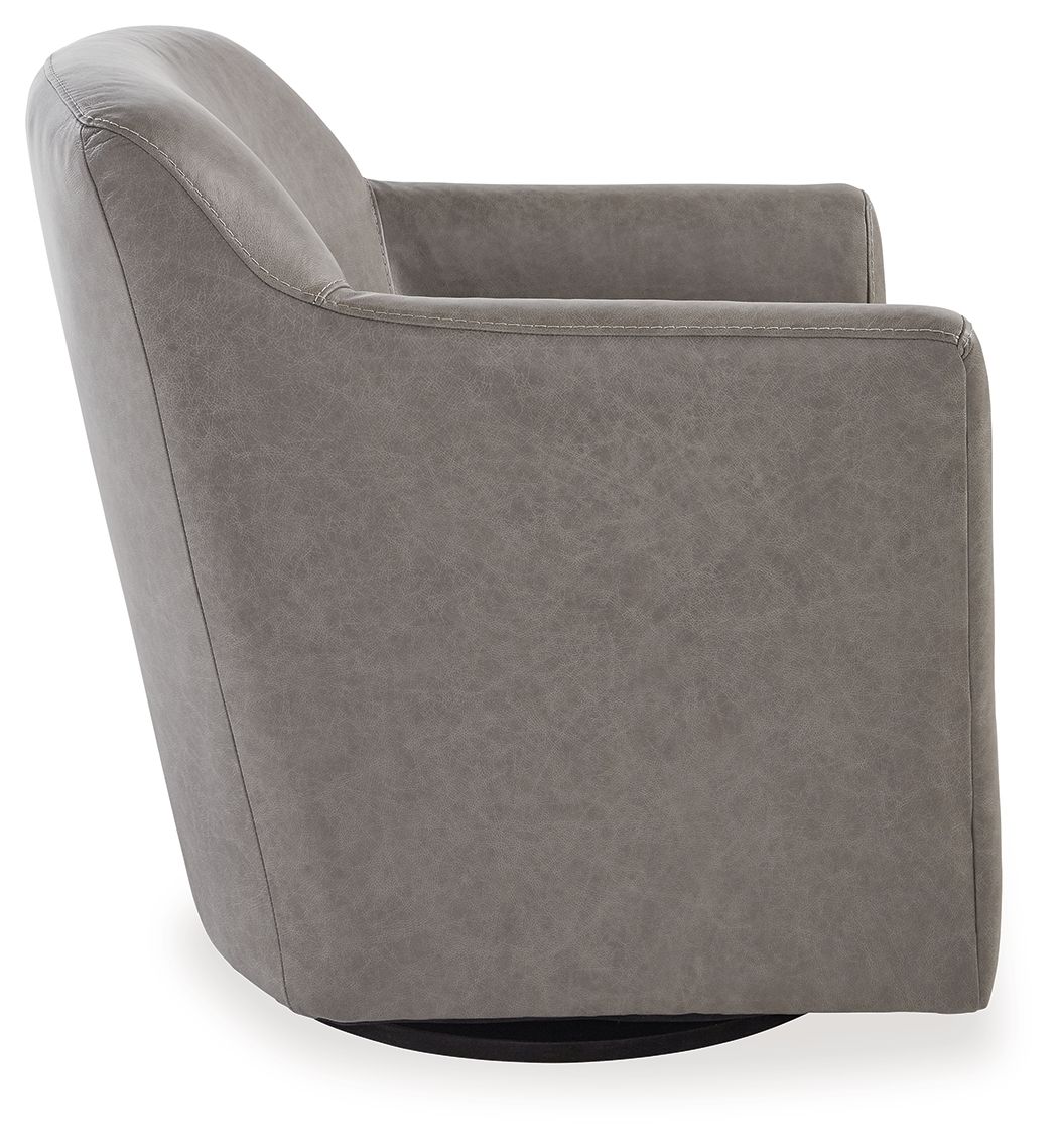 Bradney - Swivel Accent Chair - Hornell Furniture Outlet