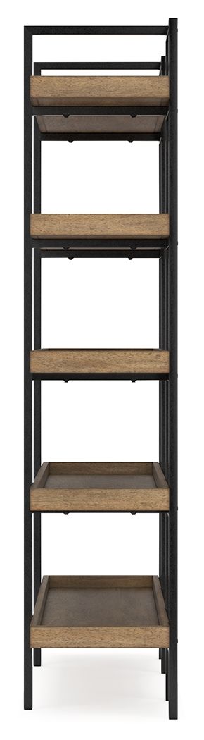 Montia - Light Brown - Bookcase - Hornell Furniture Outlet