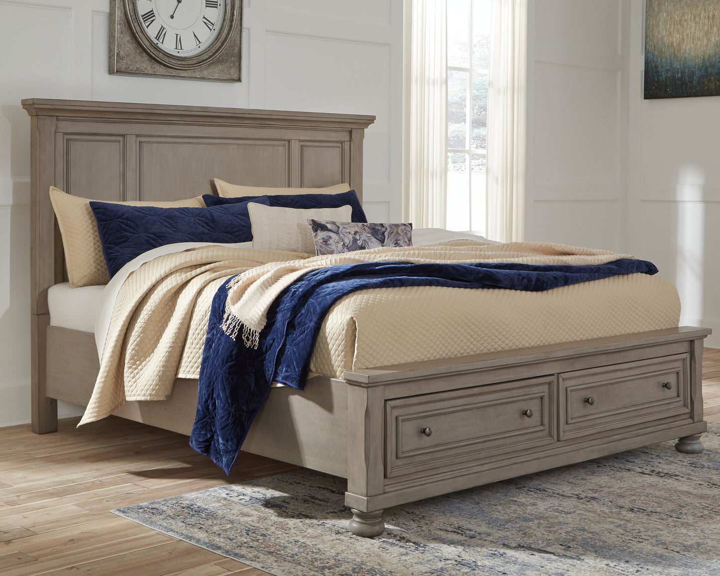Lettner - Panel Storage Bedroom Set - Hornell Furniture Outlet