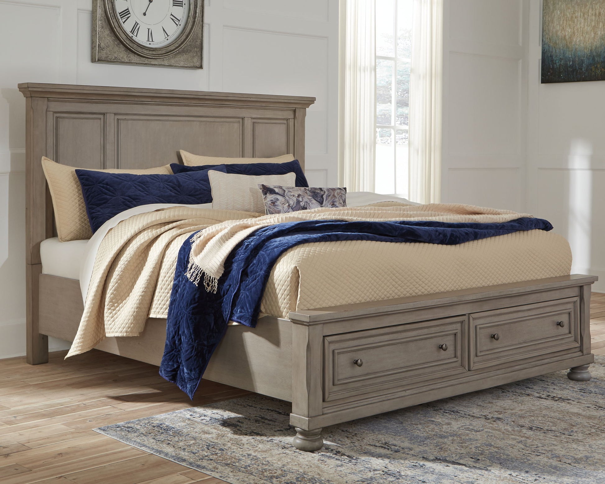 Lettner - Panel Storage Bedroom Set - Hornell Furniture Outlet