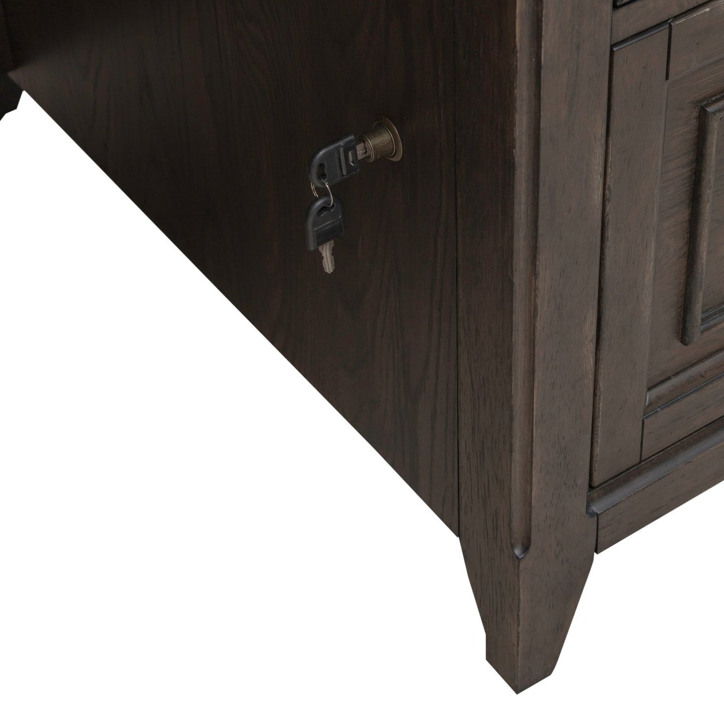 Paradise Valley - Executive Desk - Brown - Hornell Furniture Outlet