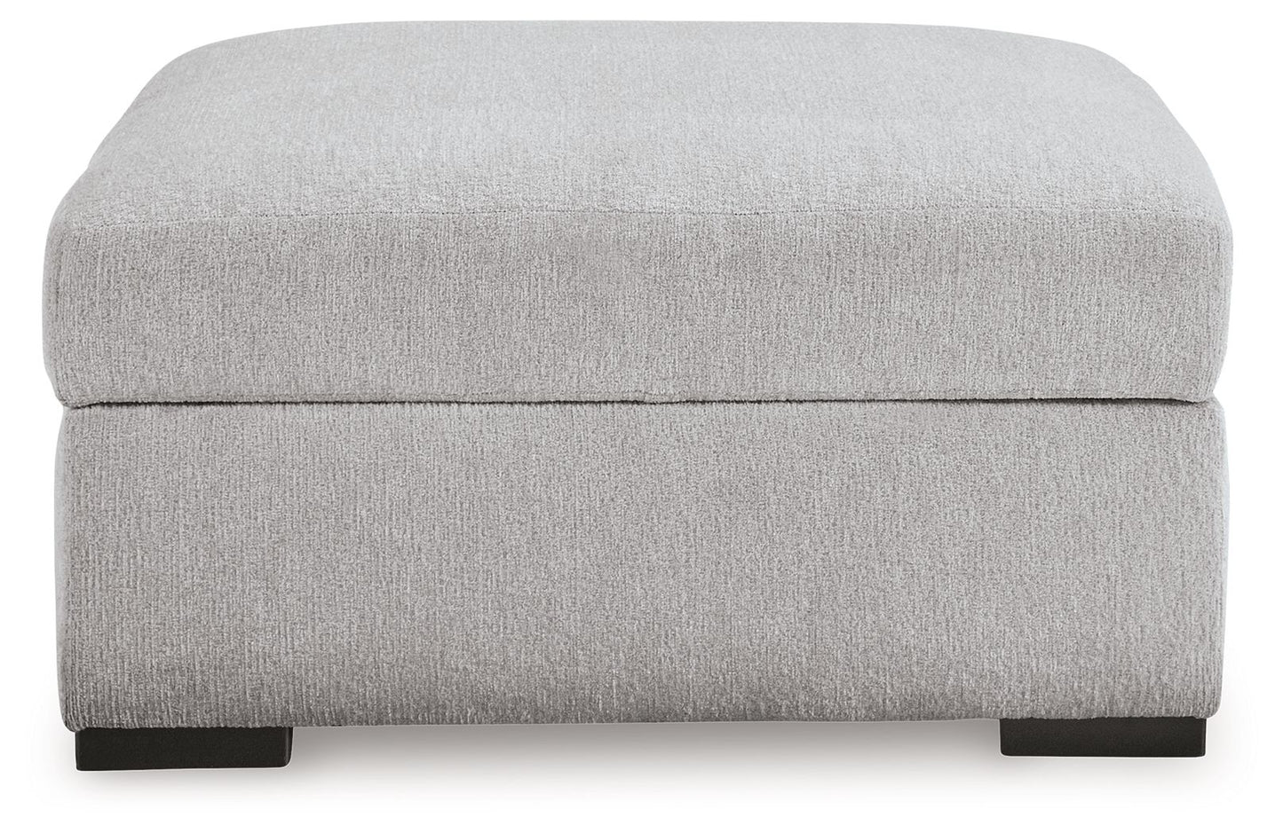 Gabyleigh - Nickel - Ottoman With Storage - Hornell Furniture Outlet