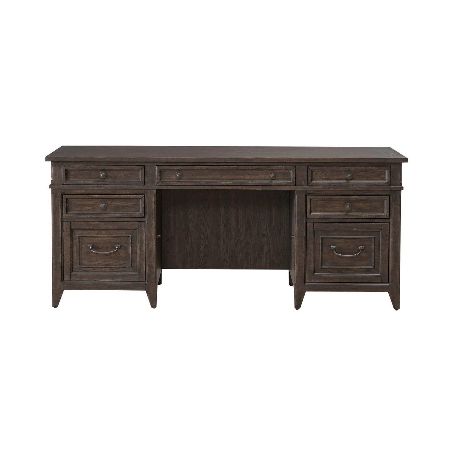 Paradise Valley - Executive Credenza - Brown - Hornell Furniture Outlet