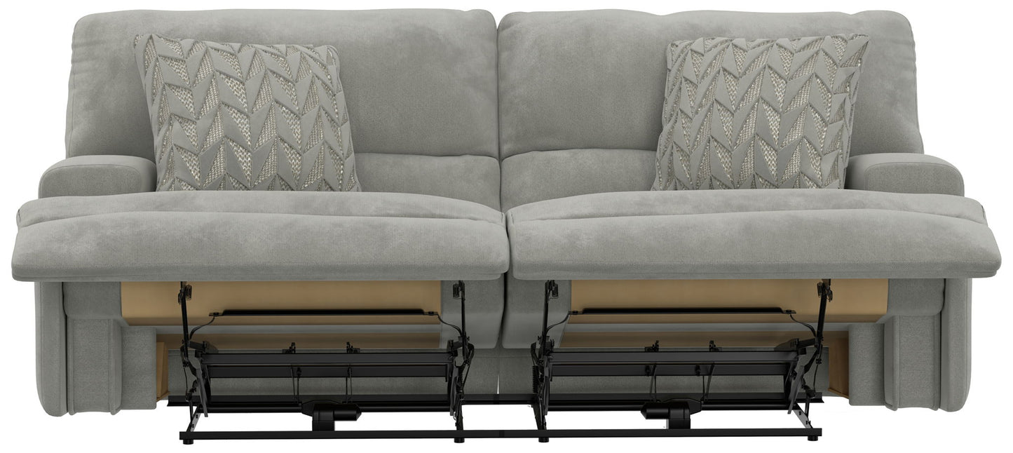 Renaldo - Power Sofa With Zero Gravity Recline - Stone - Hornell Furniture Outlet