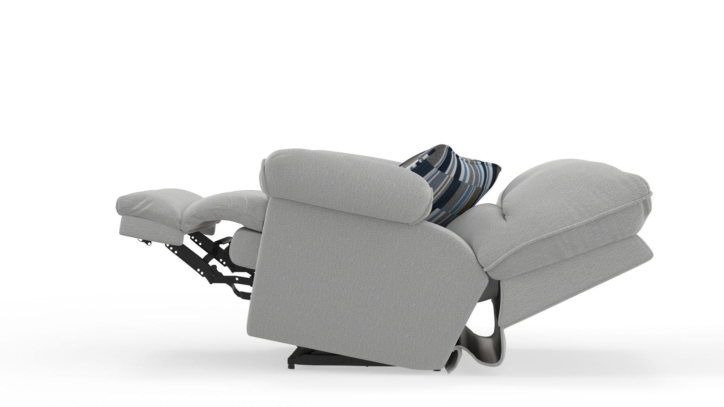 Lenny - Lay Flat Power Recliner - Hornell Furniture Outlet