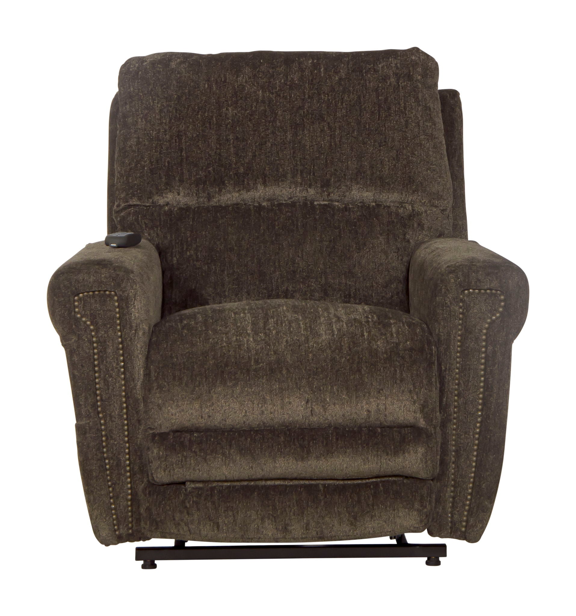 Warner - Power Headrest With Lumbar Power Lay Flat Recliner - Hornell Furniture Outlet