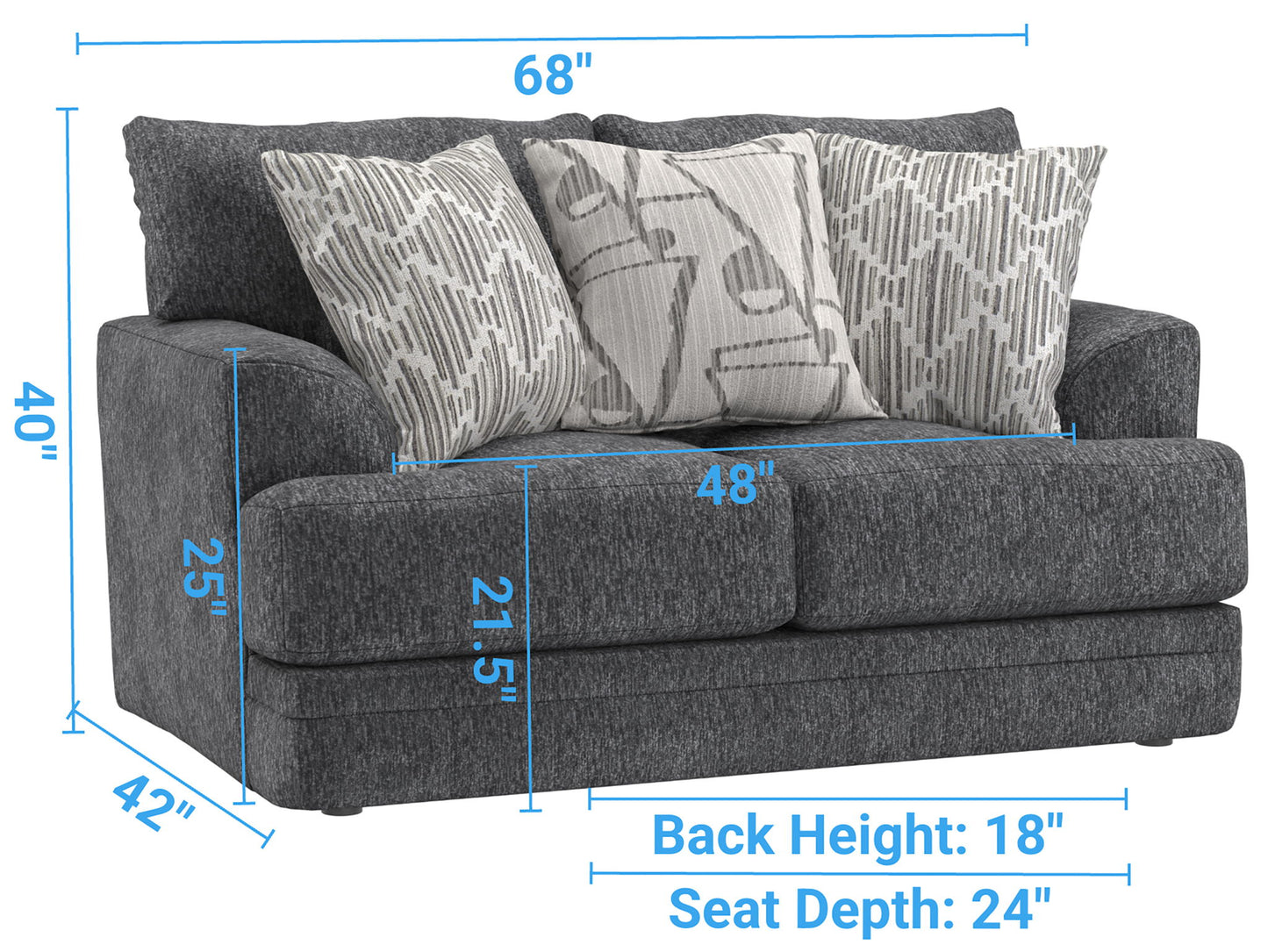 Tyson - Loveseat - Hornell Furniture Outlet