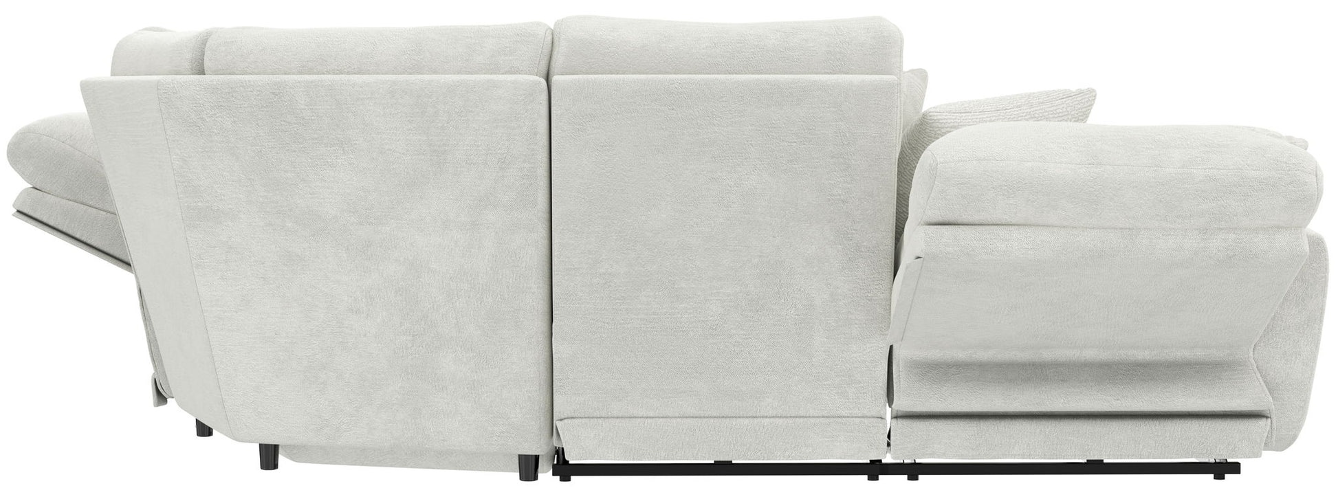 Majesty - Deep Seating Power Reclining Sectional - Hornell Furniture Outlet