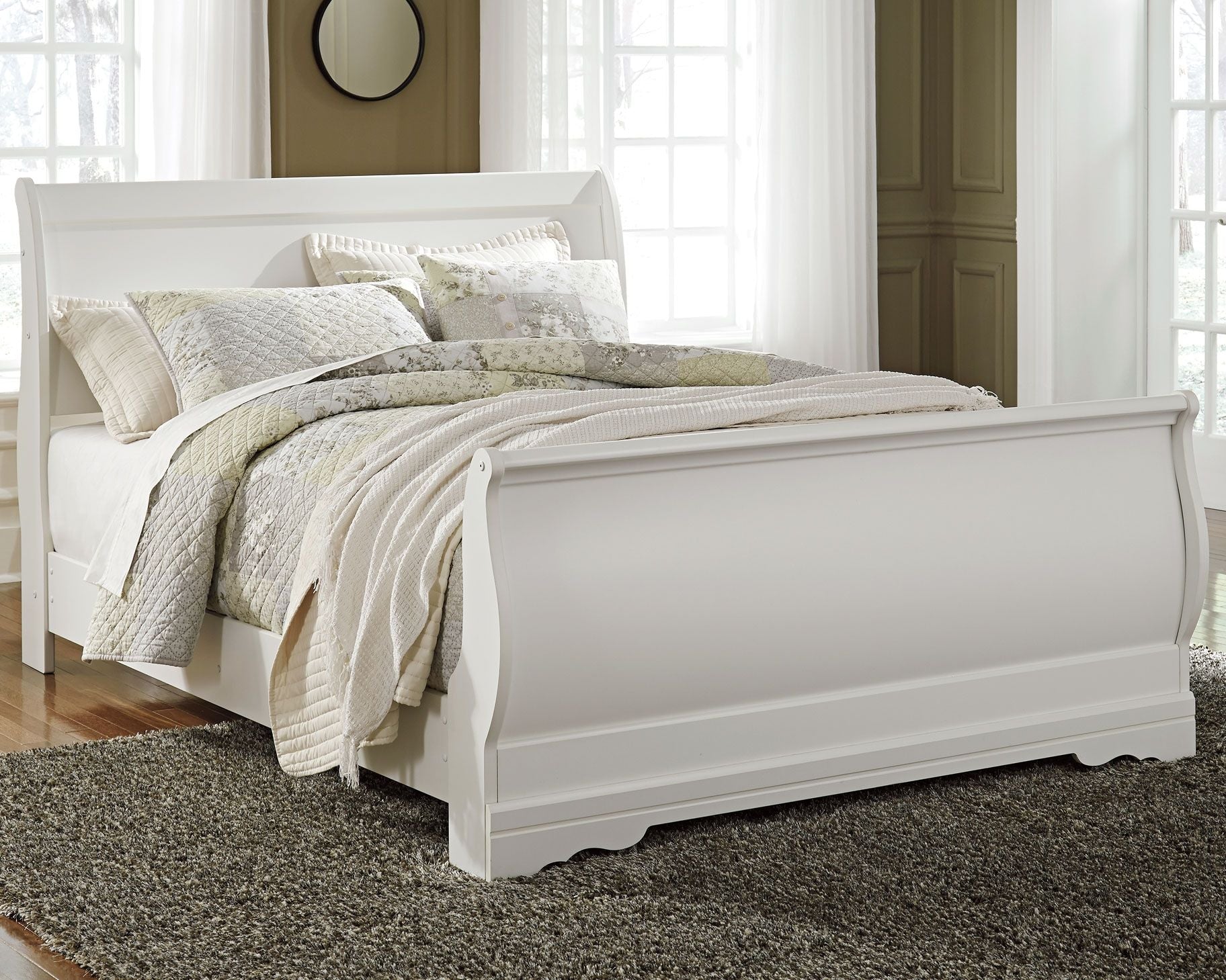 Anarasia - Sleigh Bed Set - Hornell Furniture Outlet