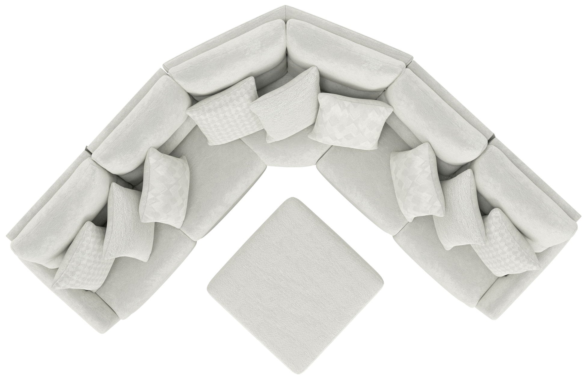 Majesty - Deep Seating Power Reclining Sectional - Hornell Furniture Outlet