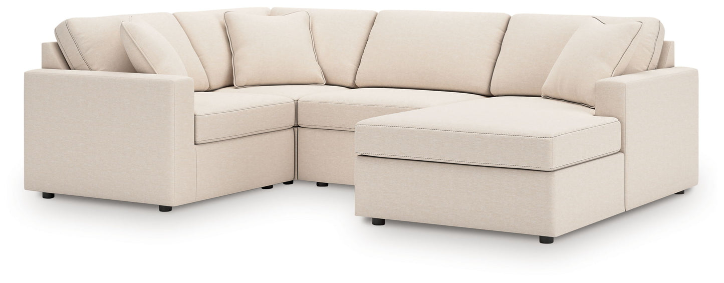 Modmax - Oyster - Sectional - Hornell Furniture Outlet