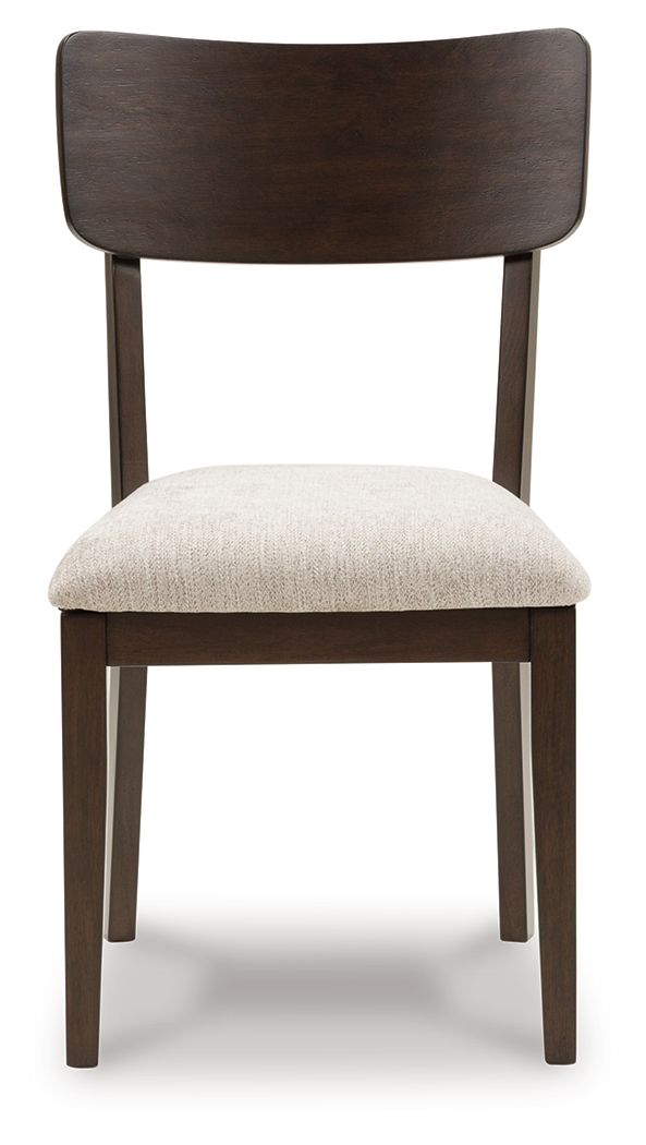 Mallenette - Merlot - Dining Upholstered Side Chair (Set of 2) - Hornell Furniture Outlet
