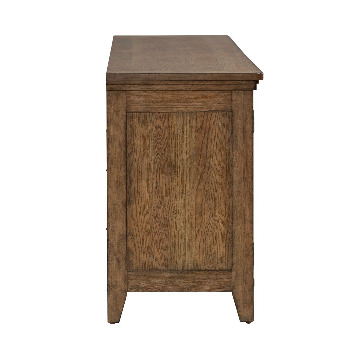 Carolina Park - 78" TV Console - Brown - Hornell Furniture Outlet