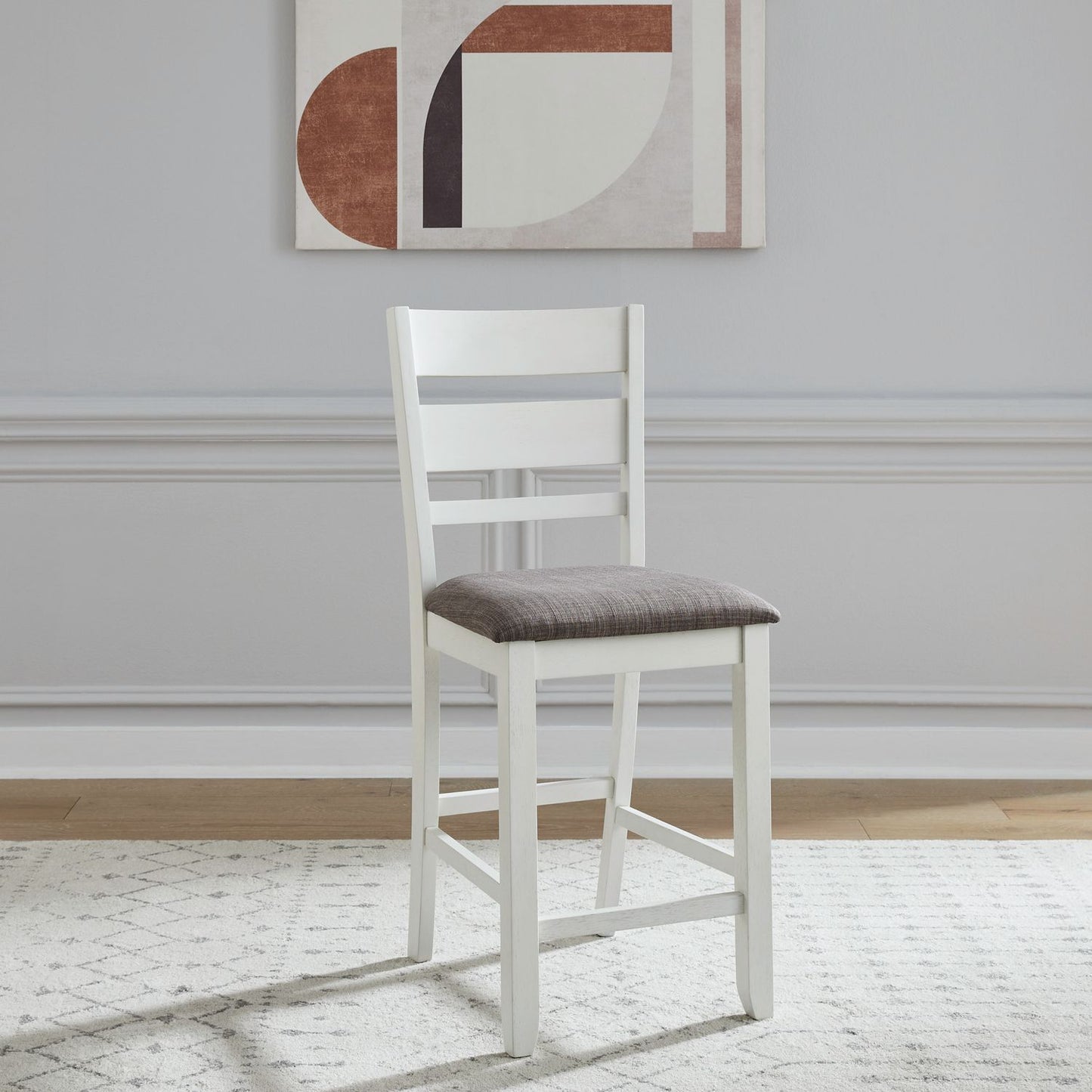 Brook Bay - Slat Back Upholstered Counter Chair (RTA) - Hornell Furniture Outlet