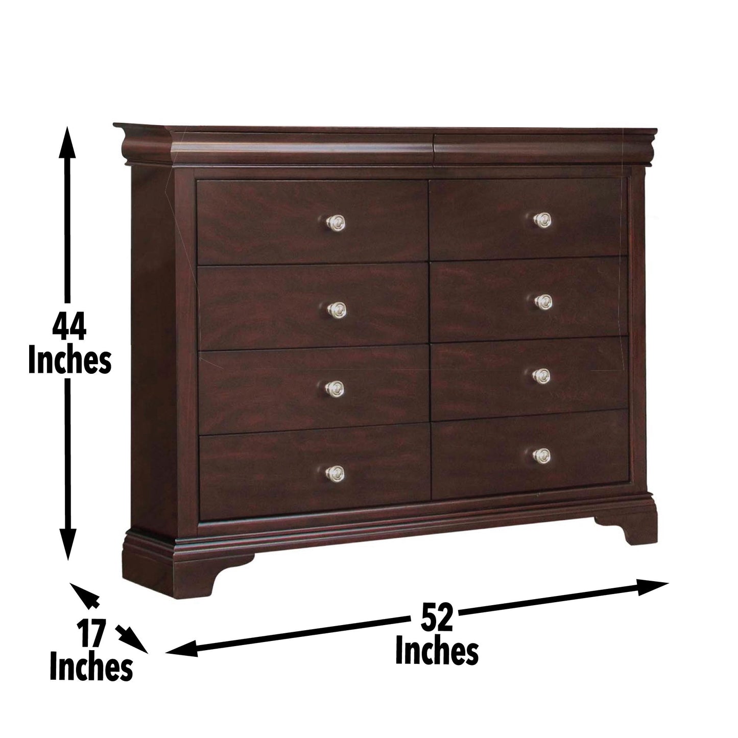 Dominique - Chesser - Dark Brown - Hornell Furniture Outlet