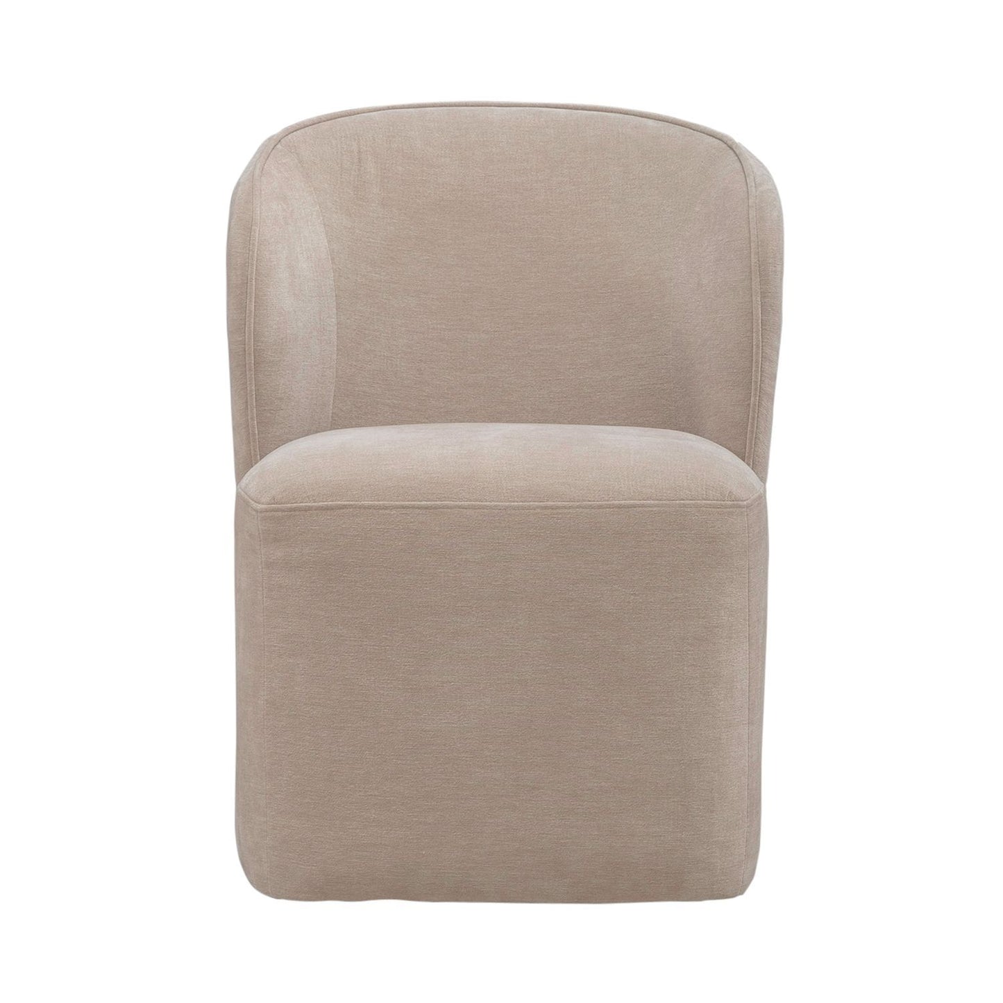 Accent Dining - Dining Chair With Casters - Hornell Furniture Outlet