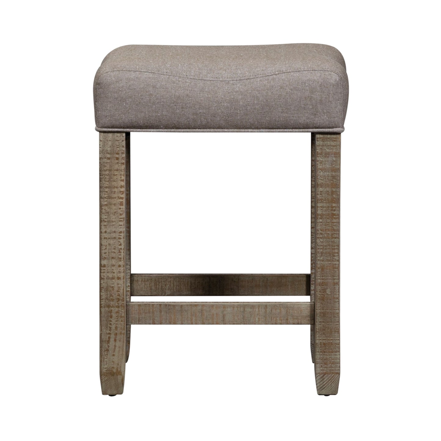 Parkland Falls - Upholstered Console Stool - Light Brown - Hornell Furniture Outlet