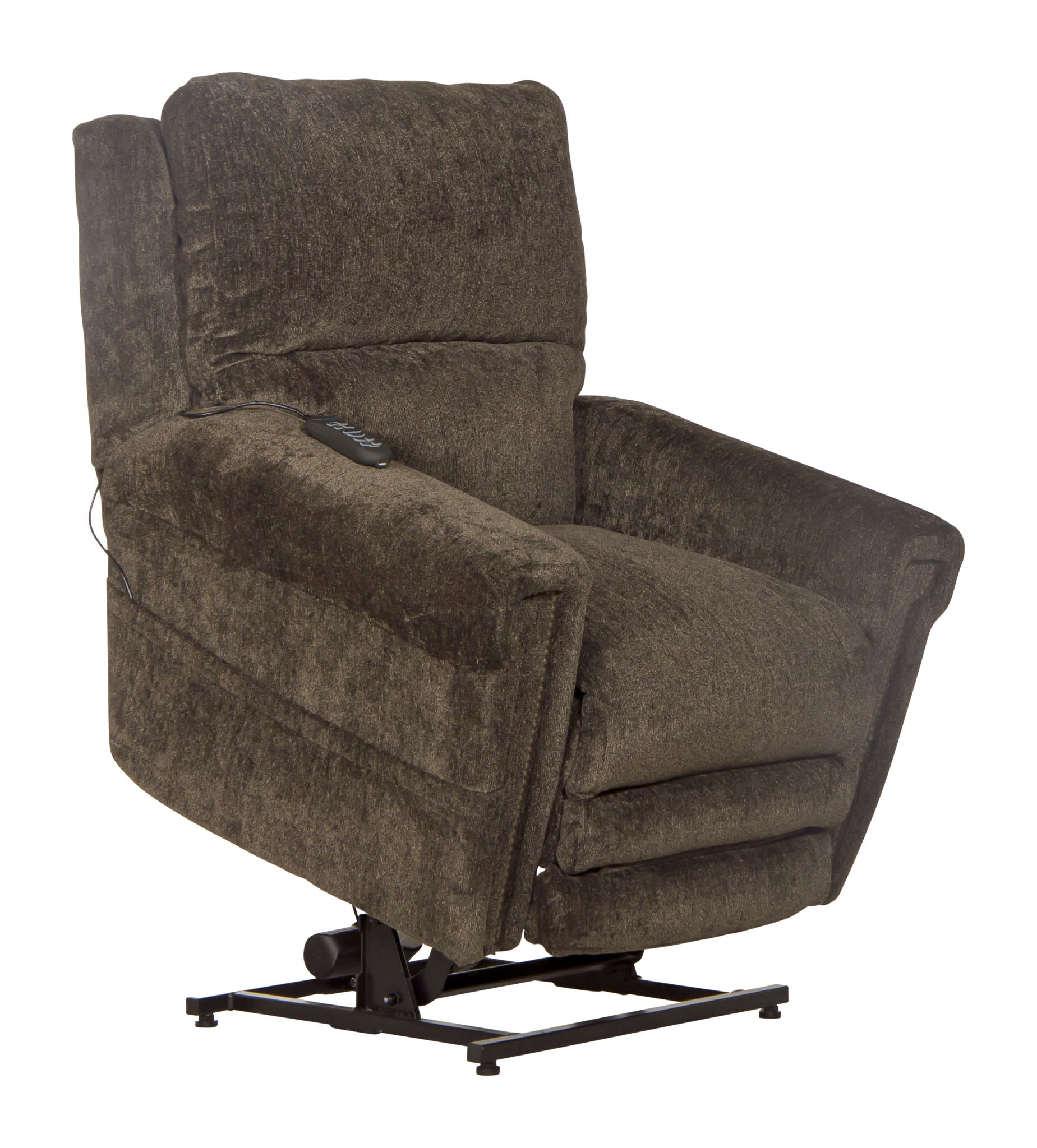 Warner - Power Headrest With Lumbar Power Lay Flat Recliner - Hornell Furniture Outlet