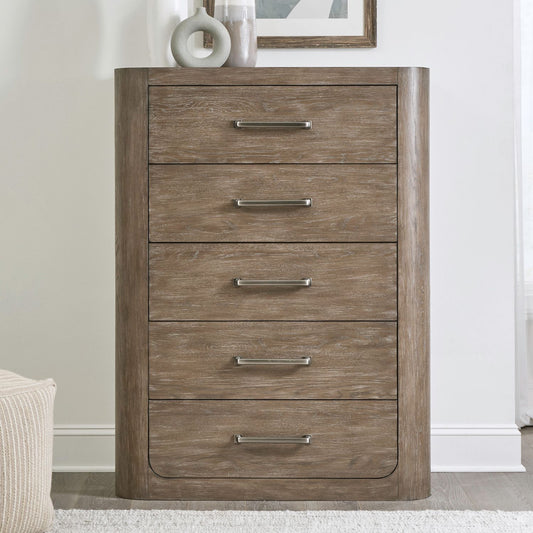 South Bend - 5 Drawer Chest - Brown - Hornell Furniture Outlet