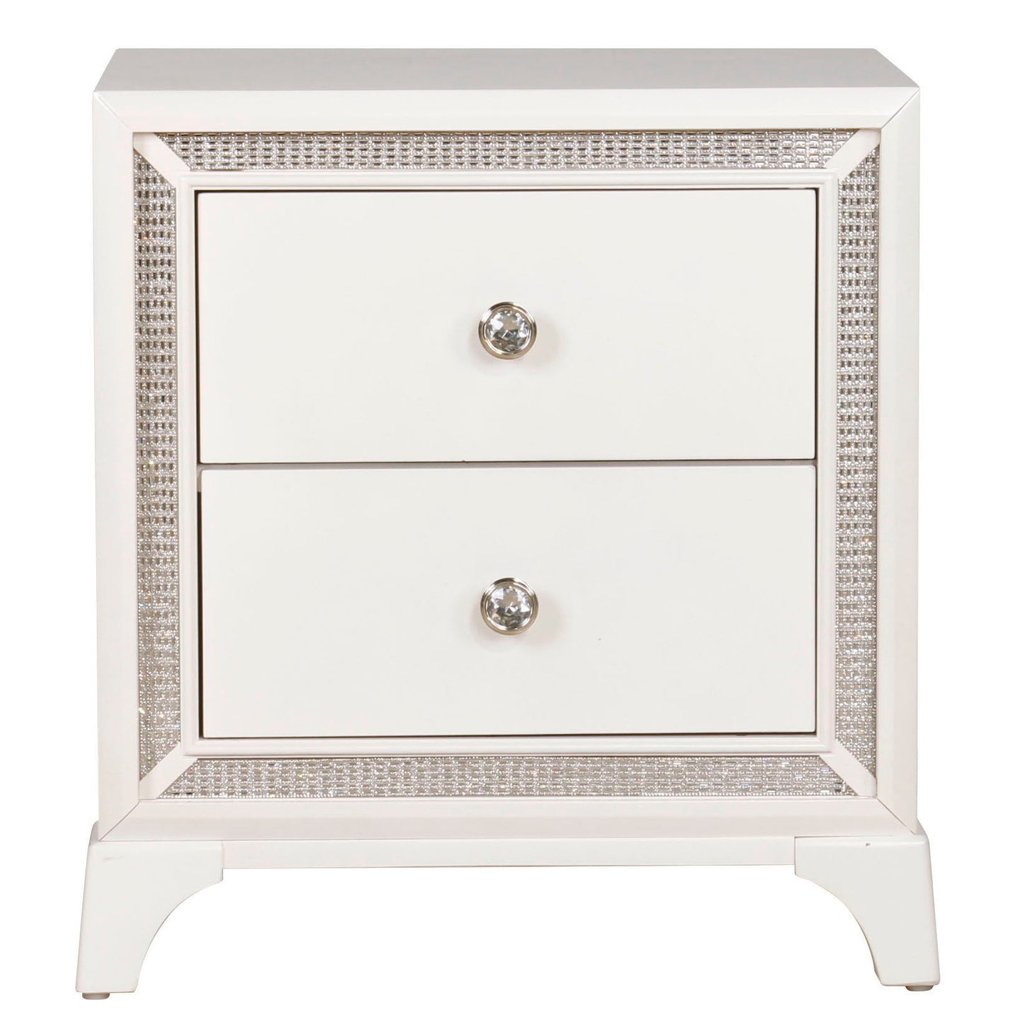 Cassie - Nightstand - Off - White - Hornell Furniture Outlet