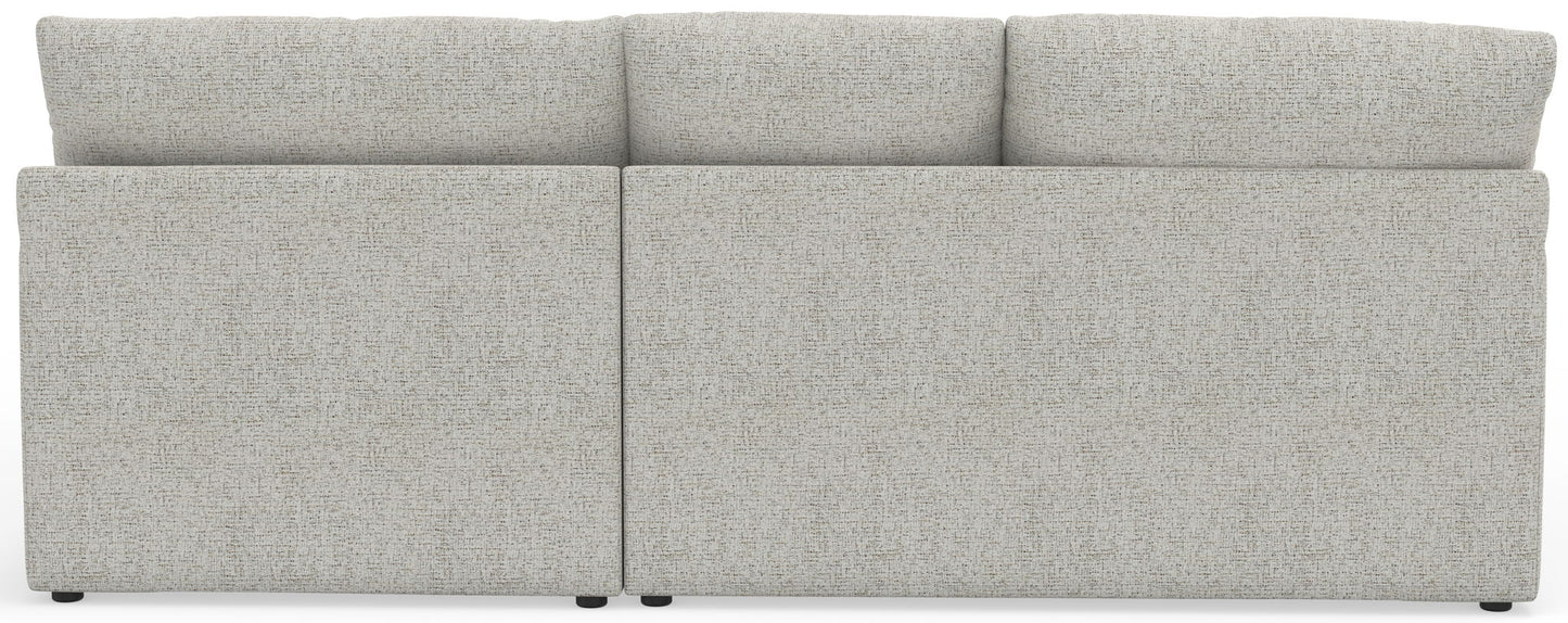 Tori - Sectional With Comfort Coil Seating And Accent Pillows Included - Hornell Furniture Outlet