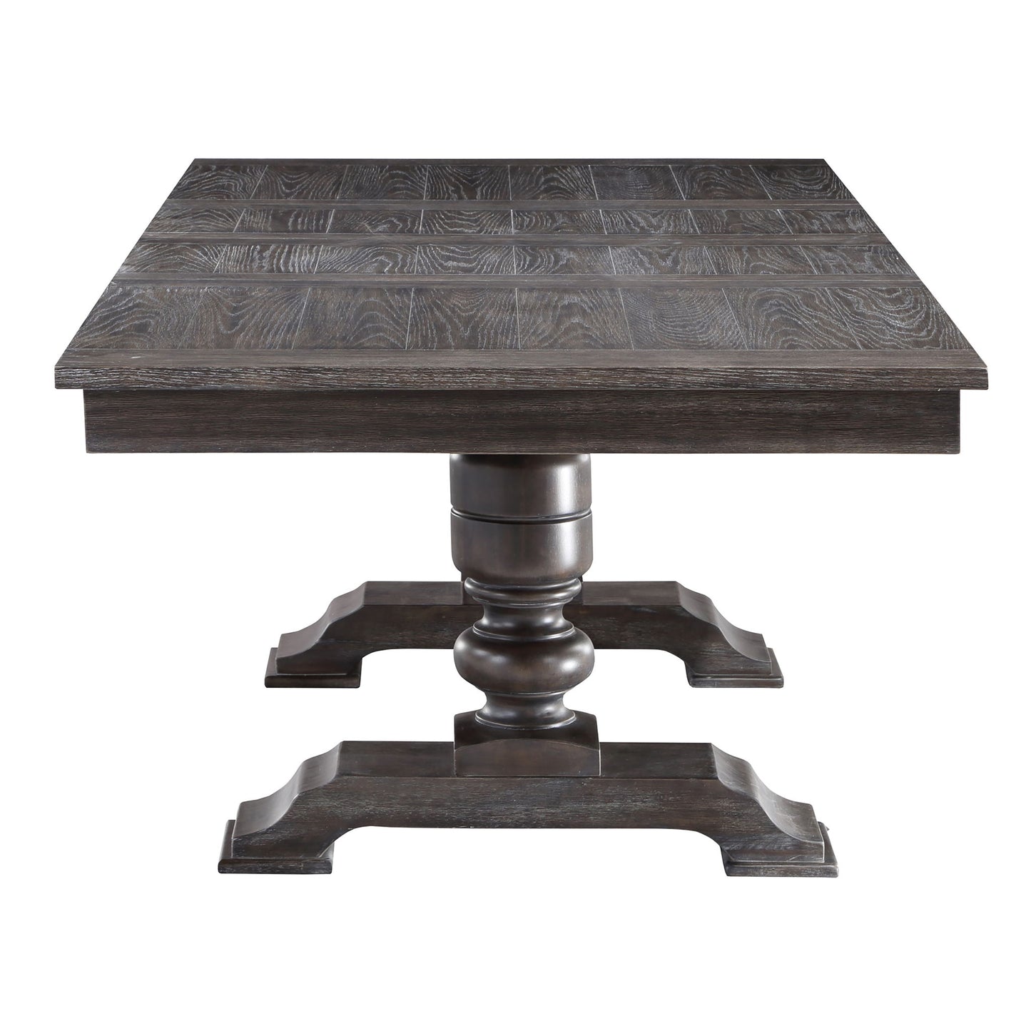 Hutchins - Dining Table - Dark Brown - Hornell Furniture Outlet