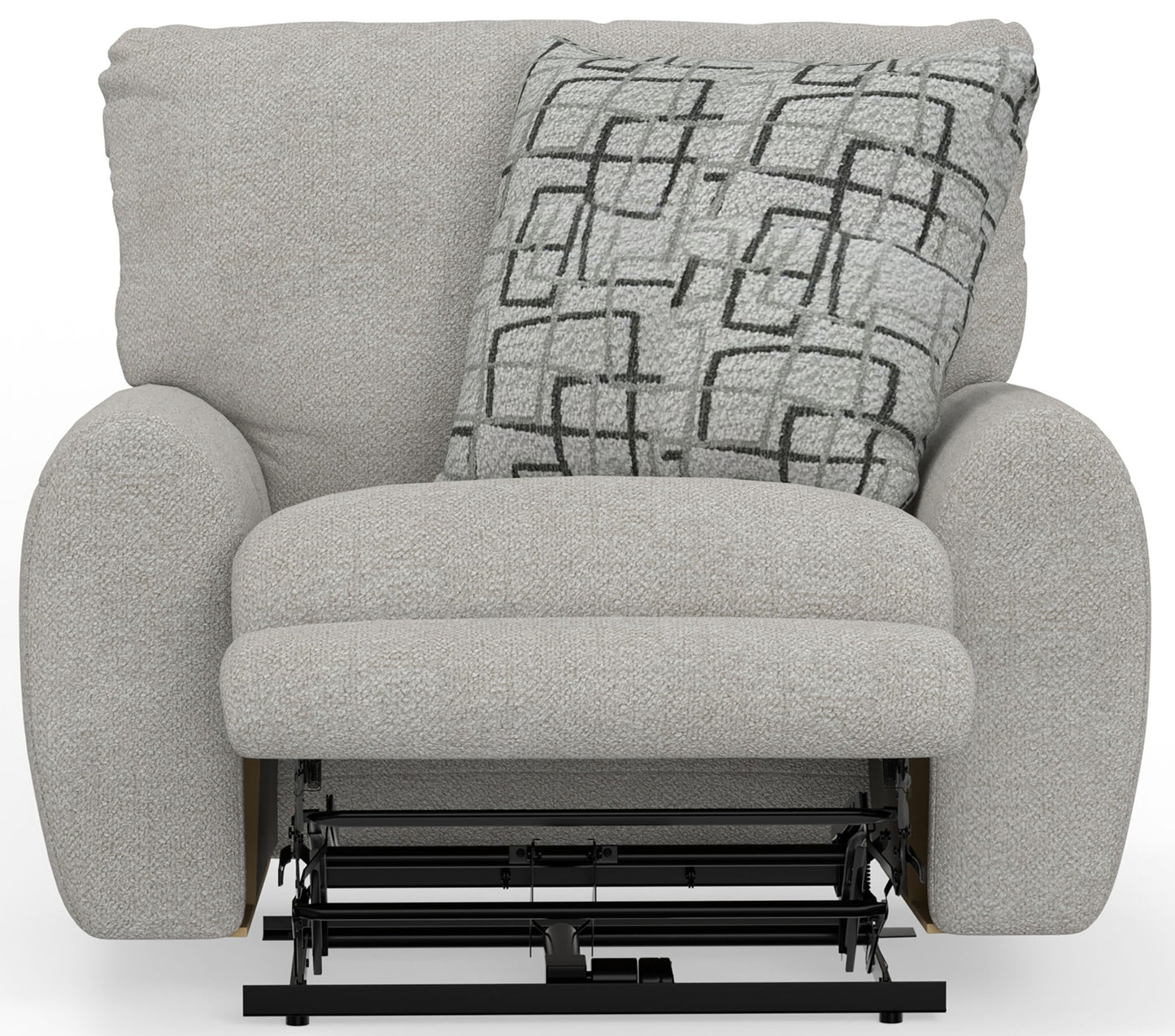 Maxwell - Power Deep Seat Lay Flat Recliner - Hornell Furniture Outlet