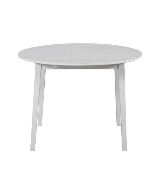 Naples - Drop Leaf Dining Table - White - Hornell Furniture Outlet